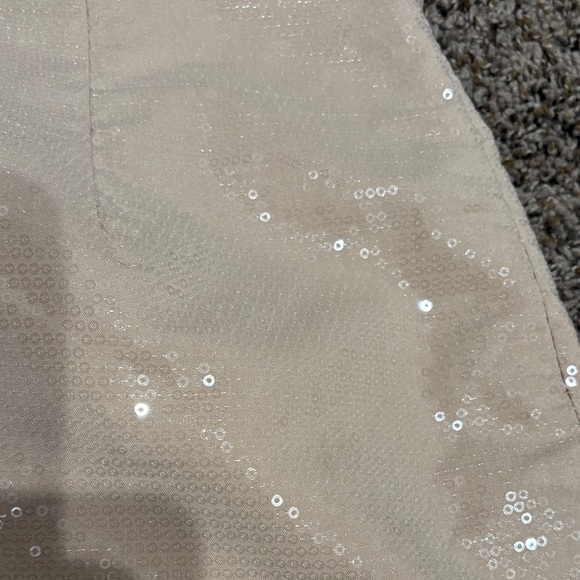 a new day Beige Sequin Mini Skirt - Picture 2 of 4
